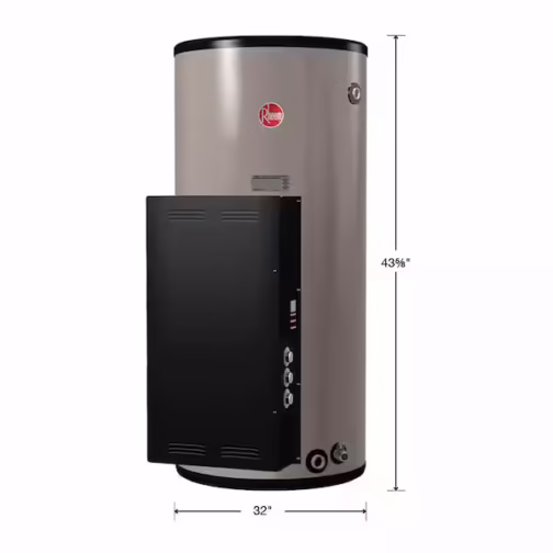 Rheem  Heavy Duty 85 Gal. 208-Volt 15 kW Thermostat Commercial Electric Water Heater - Image 3