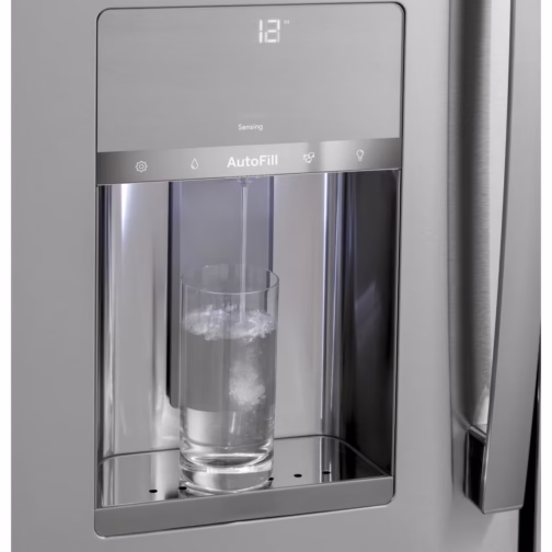GE Profile Smart Appliances 35.625" French Door 27.6 cu. ft. Refrigerator PVD28BYNFS - Image 4
