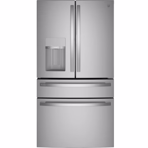 GE Profile Smart Appliances 35.625" French Door 27.6 cu. ft. Refrigerator PVD28BYNFS