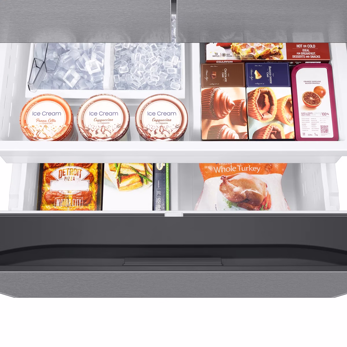 Samsung 31 cu. ft. 3-Door French Door Refrigerator RF32CG5400SRAA - Image 6