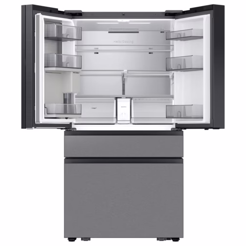 Samsung Bespoke 29 cu. ft. 4-Door French Door Refrigerator  RF90F29AECRAA - Image 3