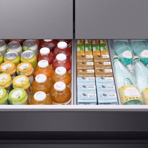 Samsung Bespoke 4-Door French Door Refrigerator (29 cu. ft.)  RF29BB8600QLAA - Image 10
